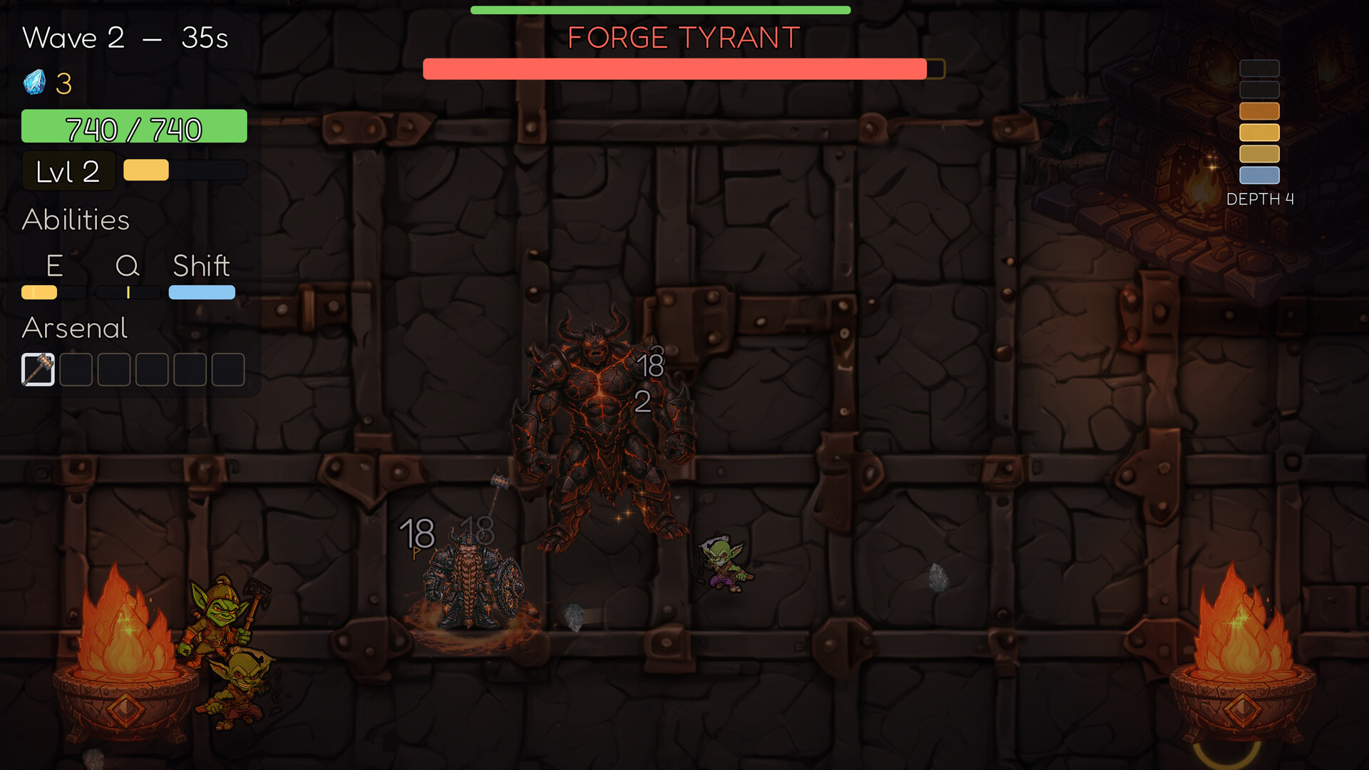 Deepforge Brawl screenshot