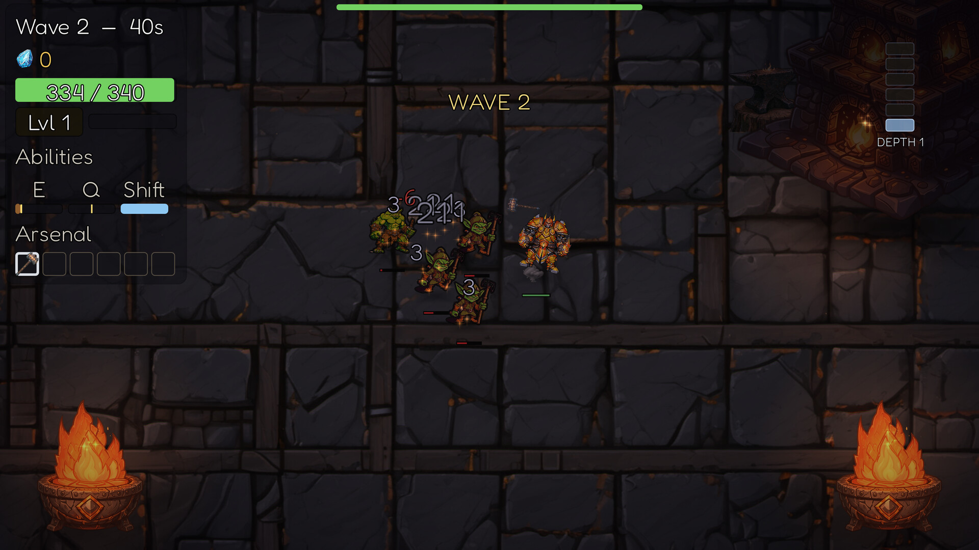 Deepforge Brawl screenshot 1