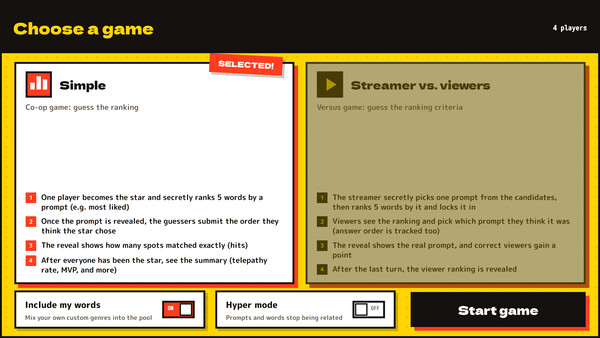 EVERYONE'S TIER LIST! Screenshot