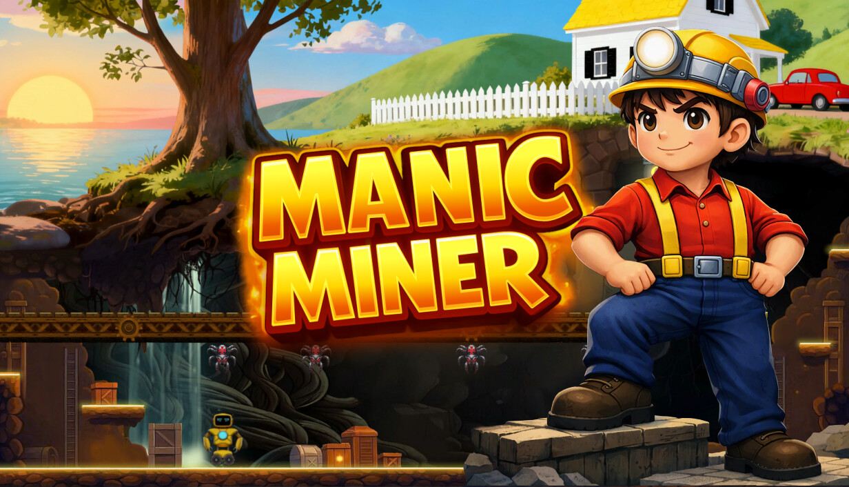 Manic Miner cover art