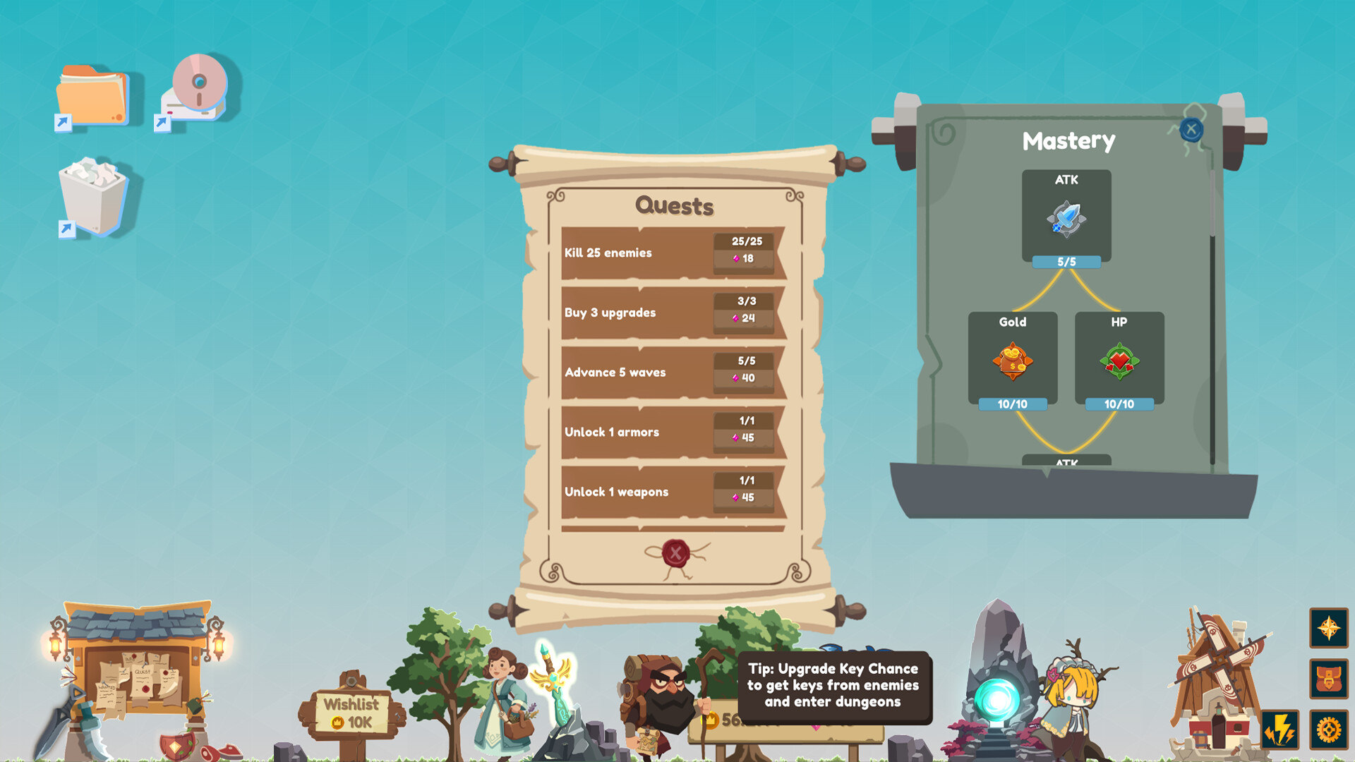 Desktop Hero Rush screenshot 3
