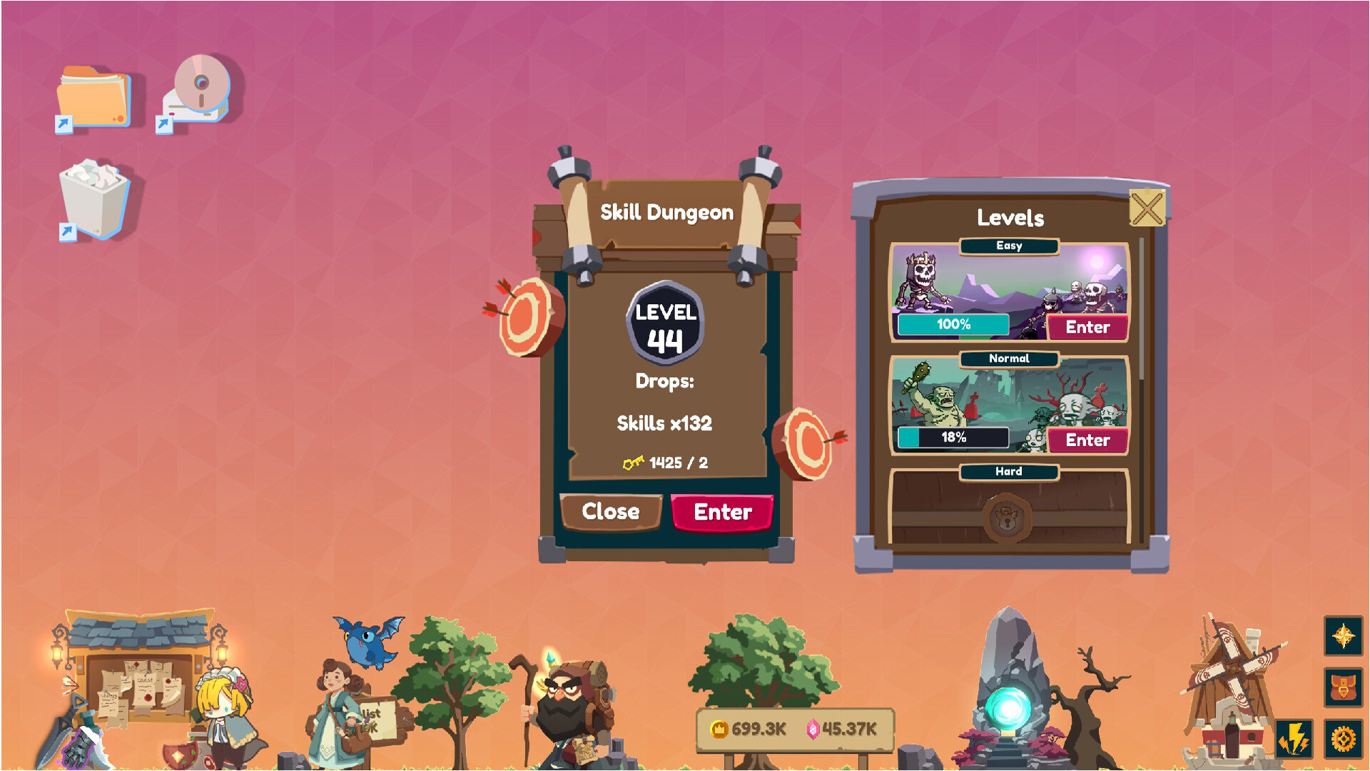 Desktop Hero Rush screenshot 2