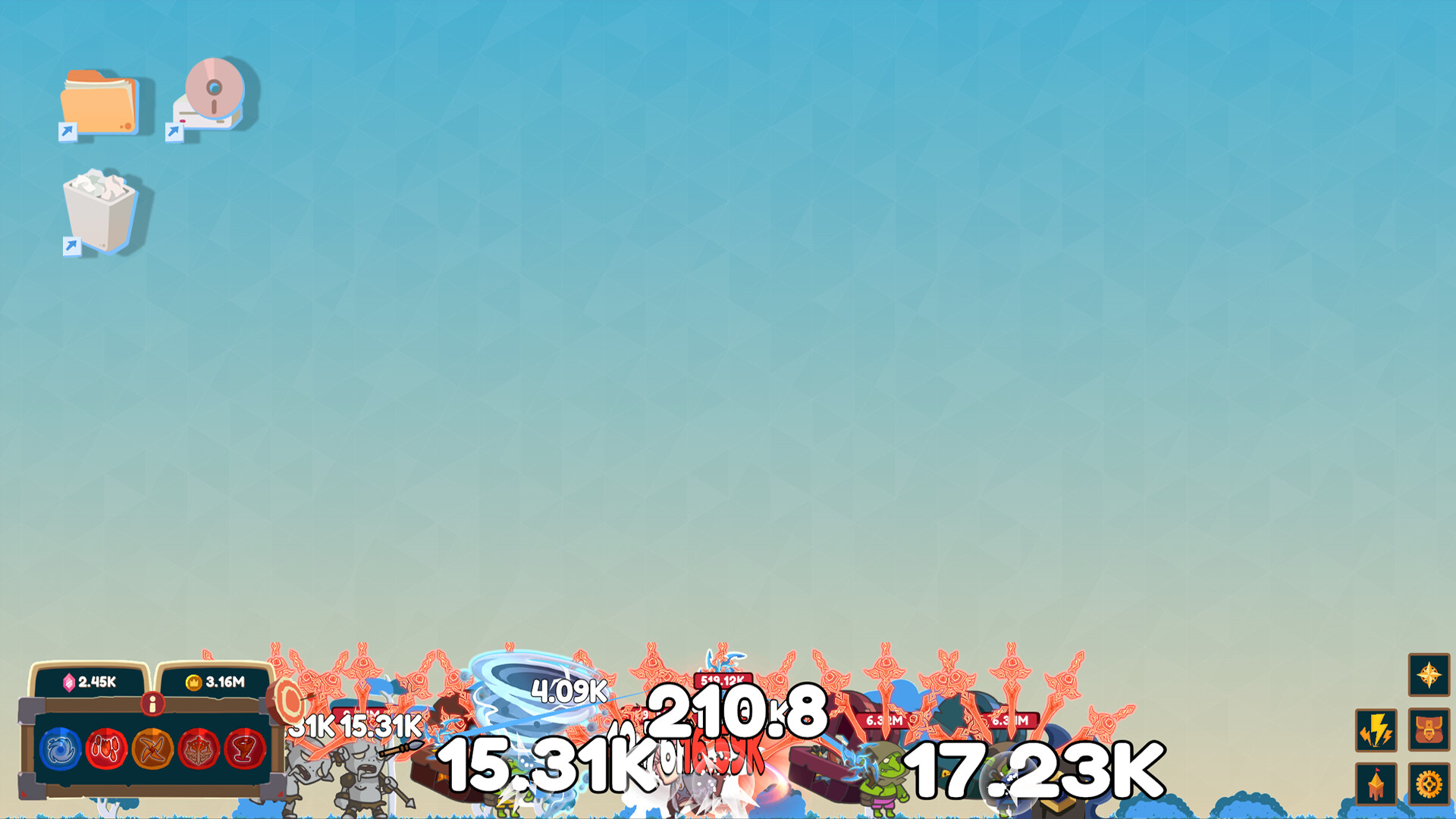 Desktop Hero Rush screenshot #6