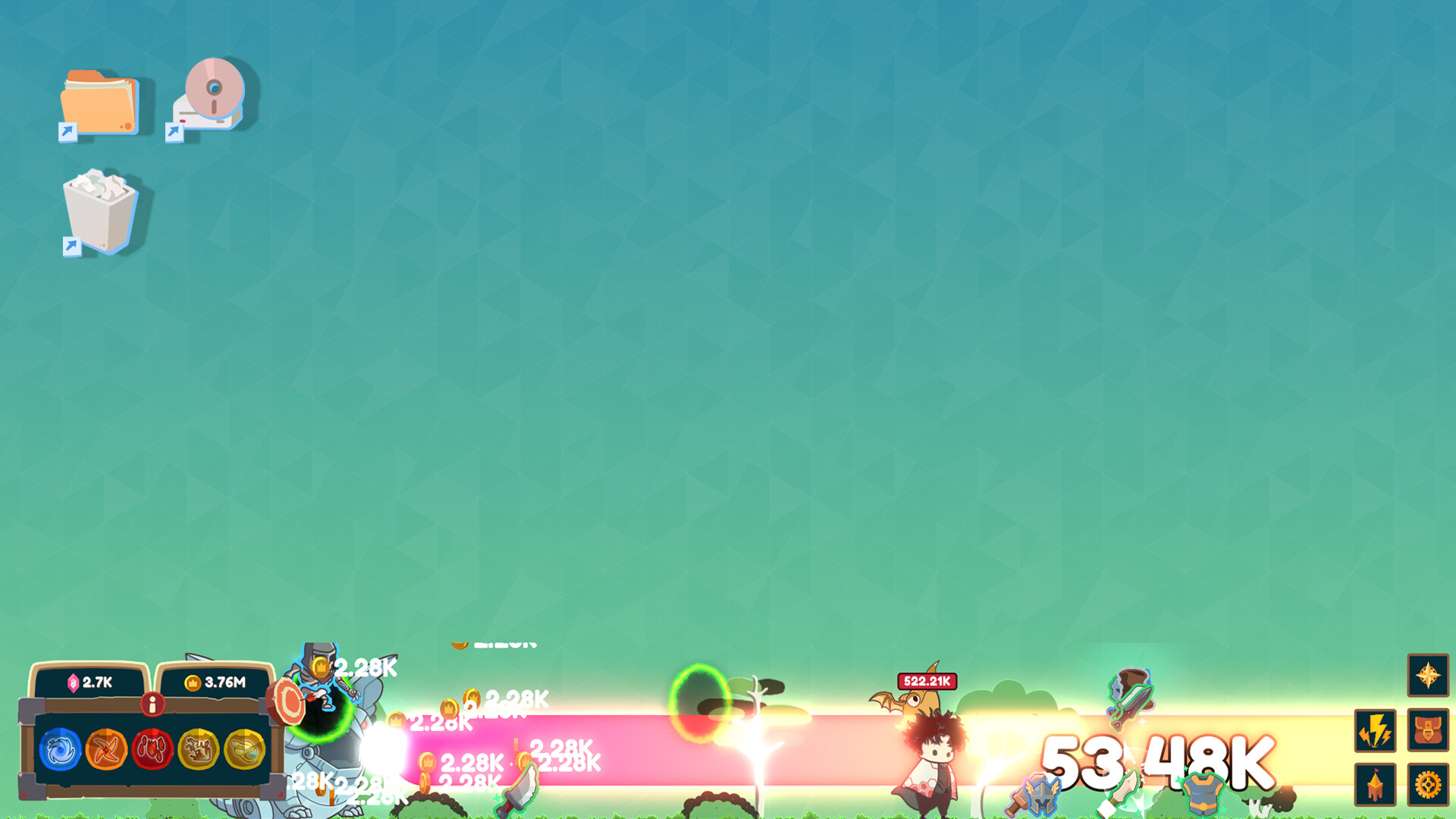 Desktop Hero Rush screenshot #2