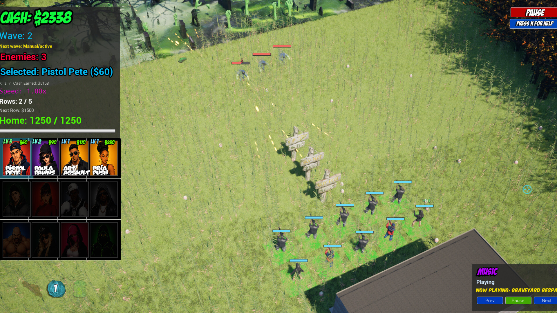 Thugz VS Zombies Demo screenshot 2
