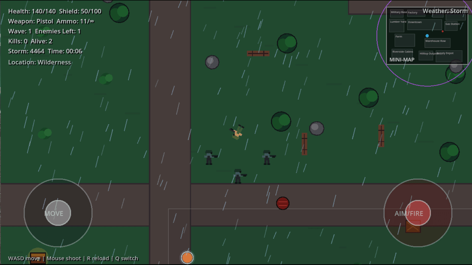 Top Down Battle Royale 2D – Screenshot 4