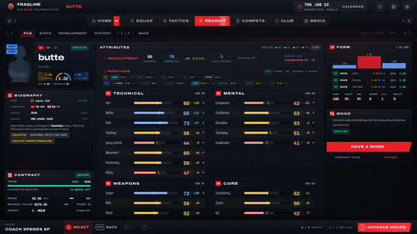 FRAGLINE: Esports Manager screenshot 2