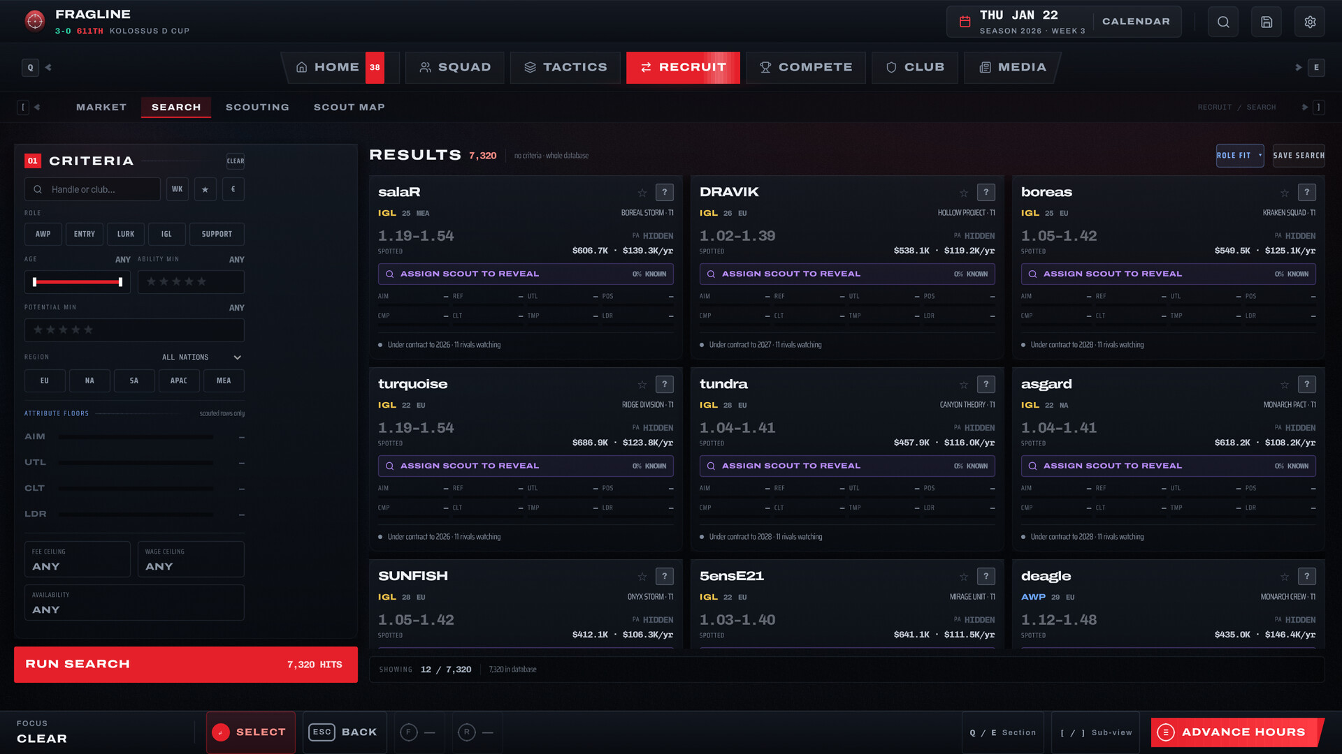 FRAGLINE: Esports Manager screenshot #9