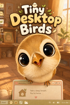 Tiny Desktop Birds