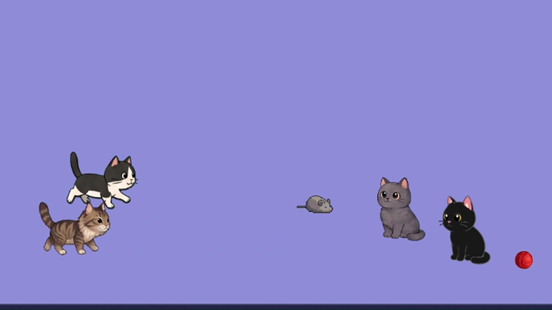 Desktop Pet: Idle Cats Cozy Chaotic Companions for your screen screenshot 7