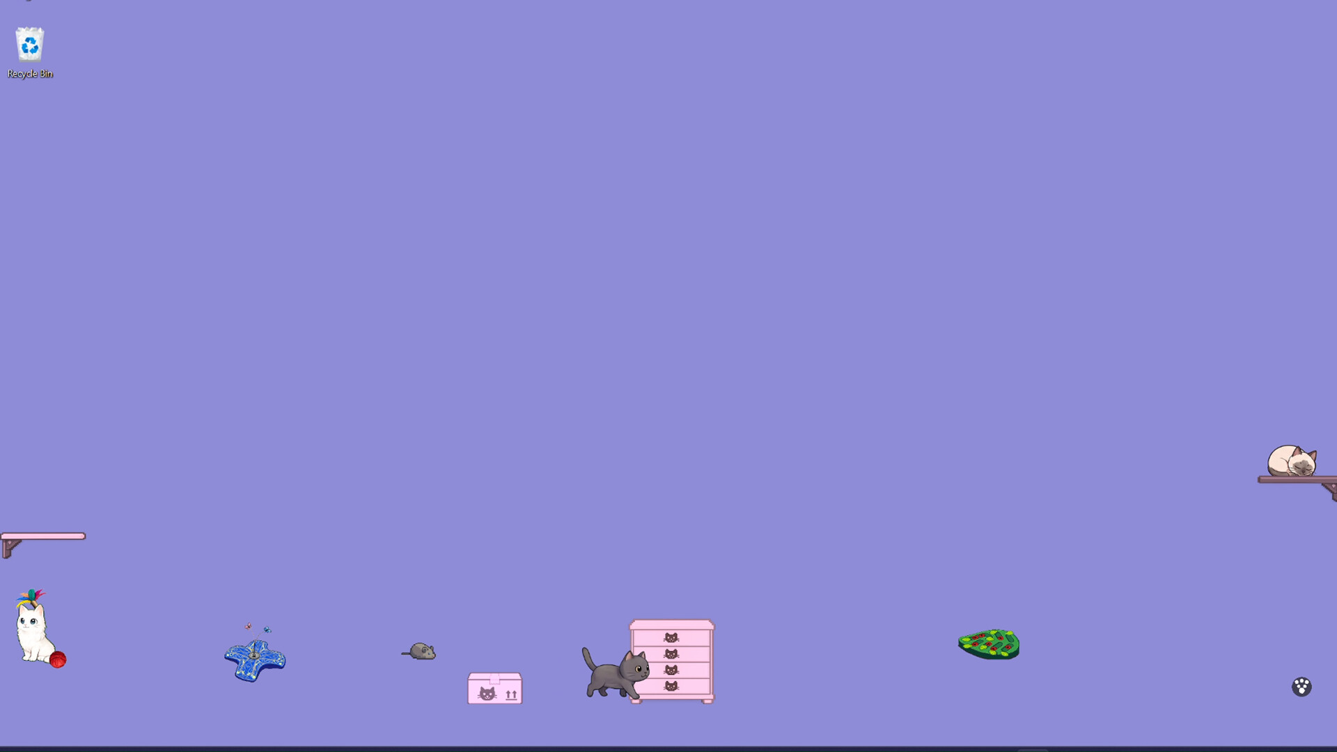 Desktop Pet: Idle Cats Cozy Chaotic Companions for your screen screenshot 5