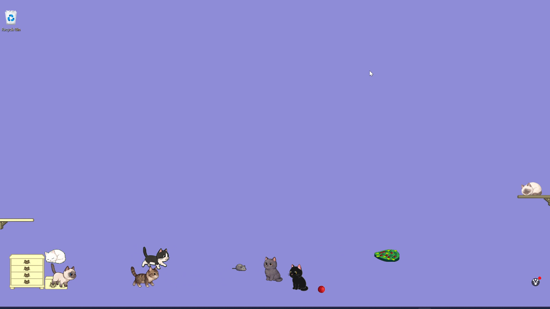 Desktop Pet: Idle Cats Cozy Chaotic Companions for your screen 스크린샷 3