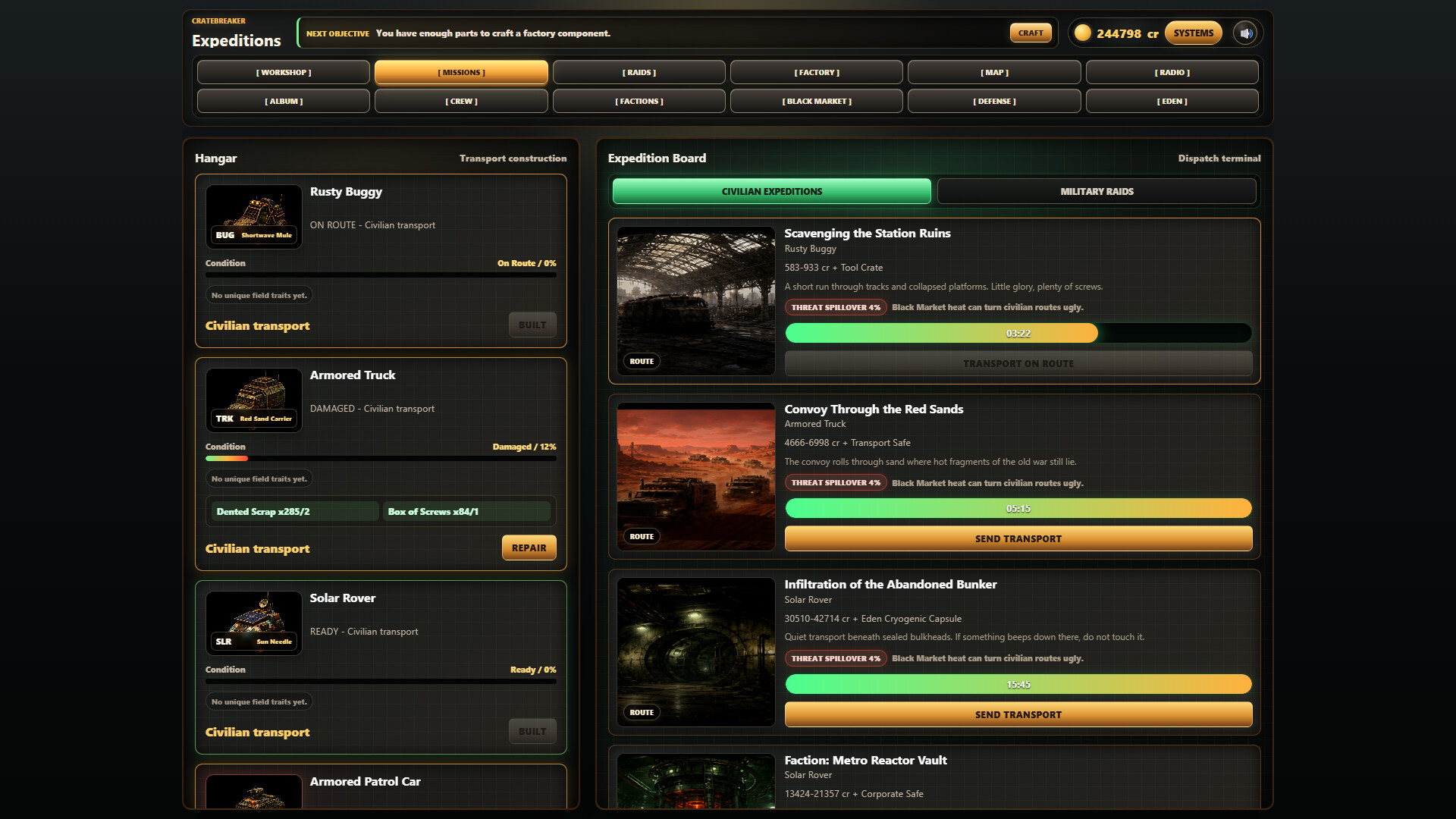 Cratebreaker: Wasteland Workshop screenshot 9