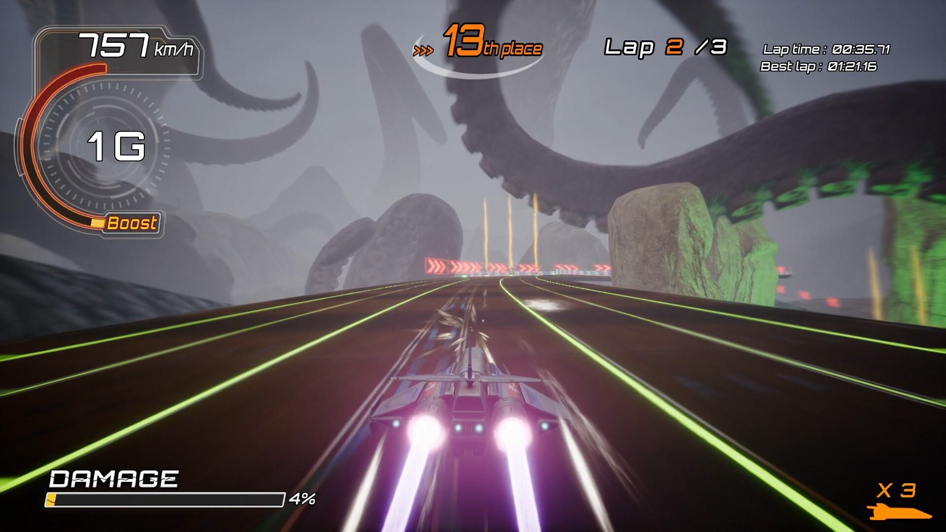 Axion Racer screenshot 6