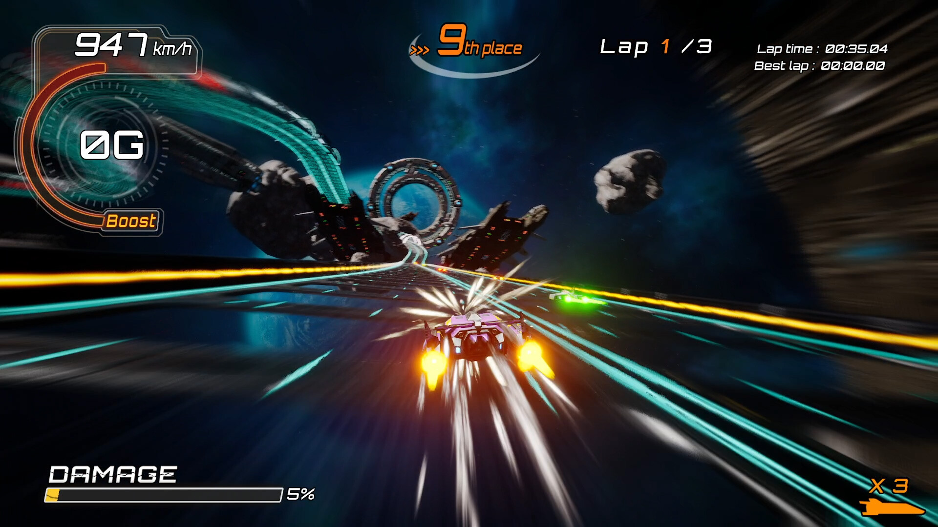 Axion Racer – Screenshot 7