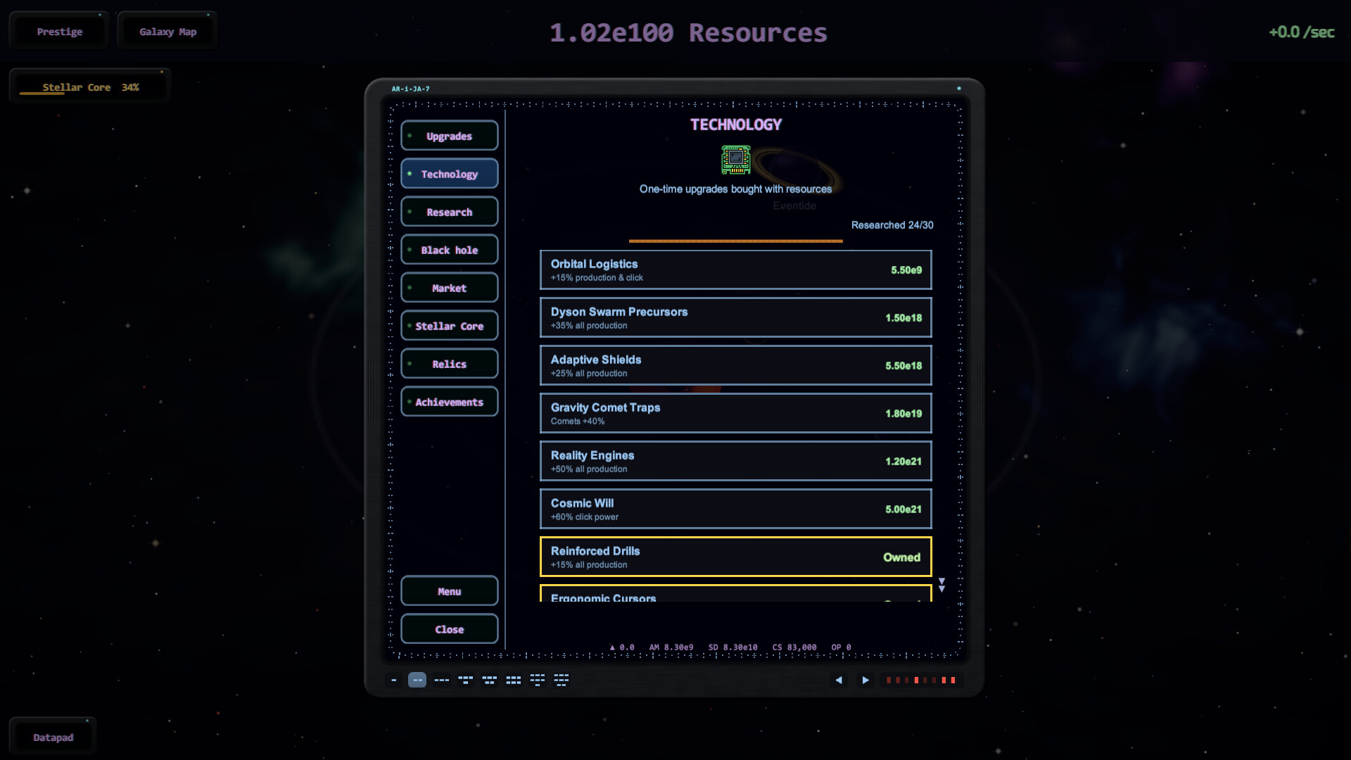 Space Civilization Clicker screenshot 8