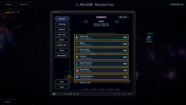 Space Civilization Clicker screenshot 4