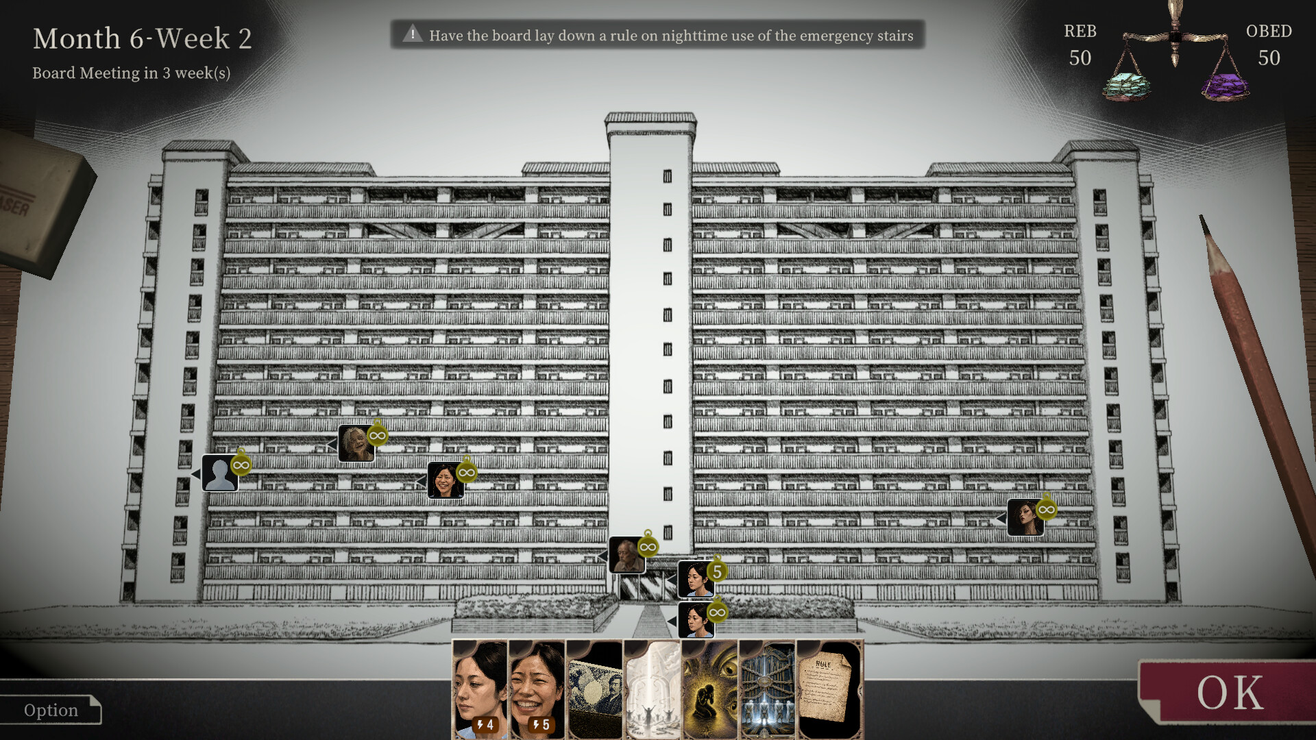 RULES OF RESIDENCE - Tampilan Gameplay