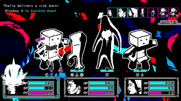 Screenshot of She Dreams Elsewhere gameplay showing in-action mechanics