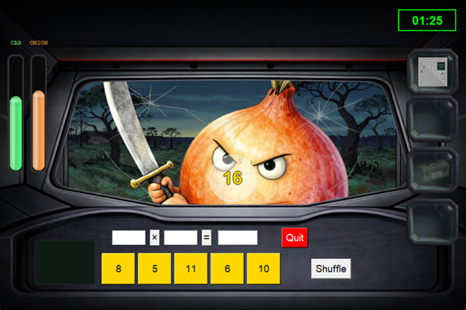 Invasion of the Number Vegetables screenshot 2