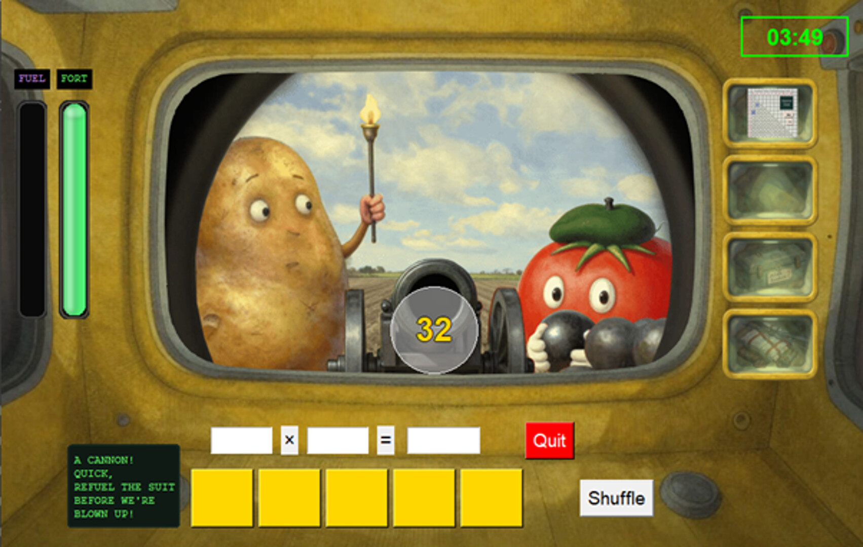 Invasion of the Number Vegetables screenshot 3