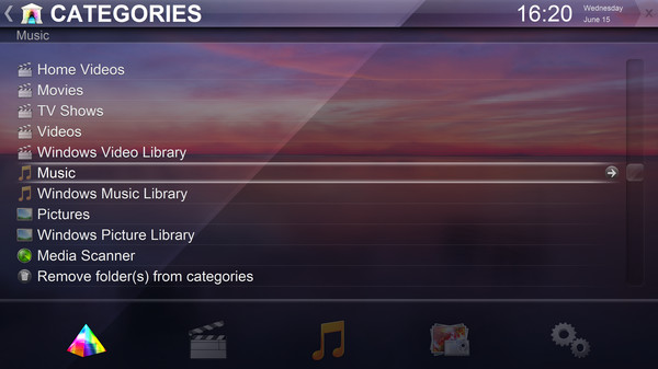 Zoom Player - 4K fullscreen navigation skin screenshot 2