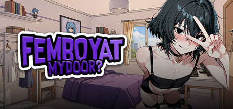 Femboy at My Door — Steam header