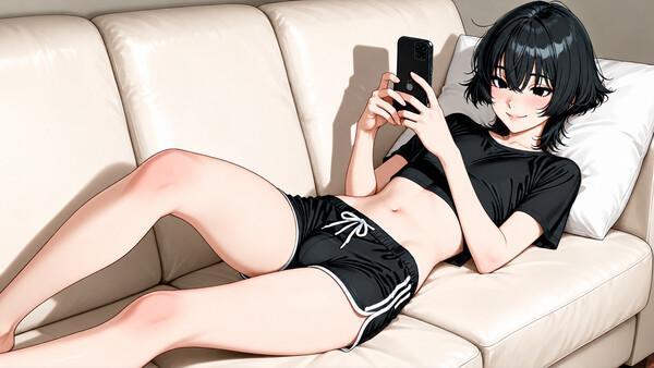 Femboy at My Door screenshot 2