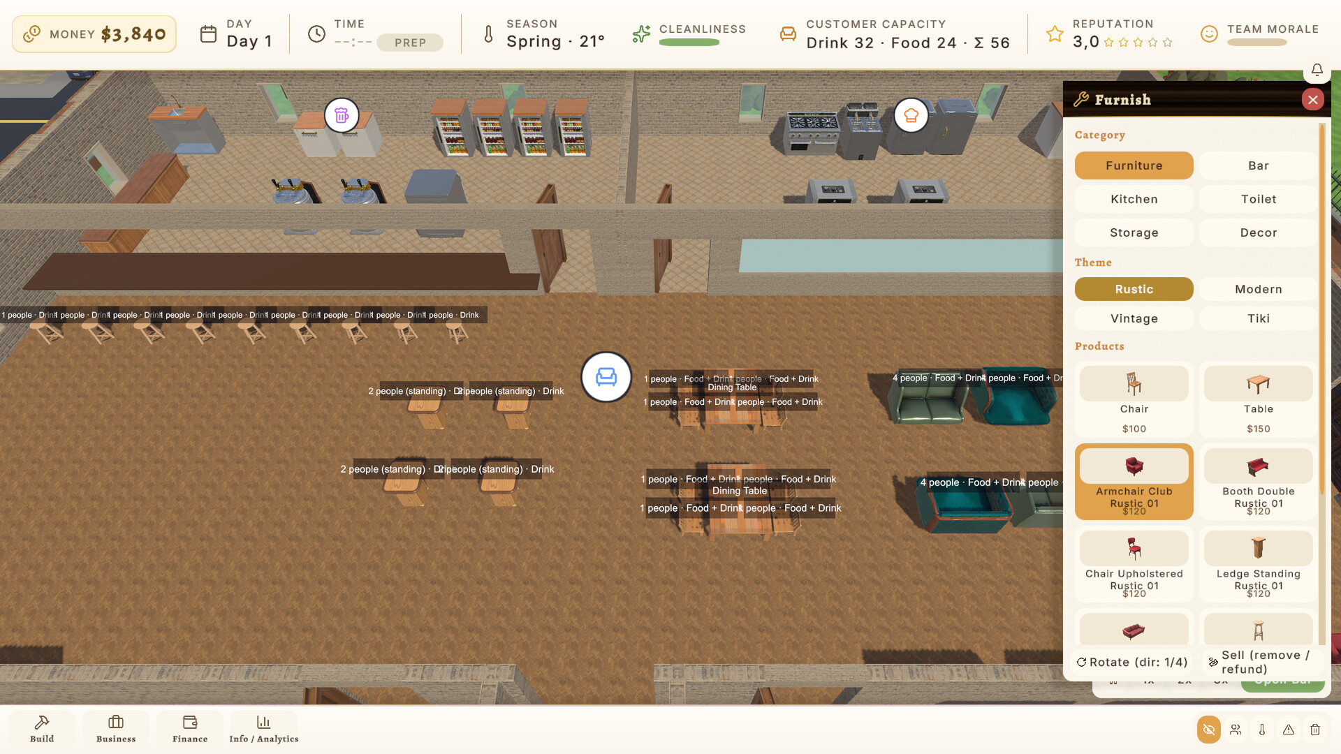 Bar Baron: Restaurant & Nightlife Tycoon screenshot 7
