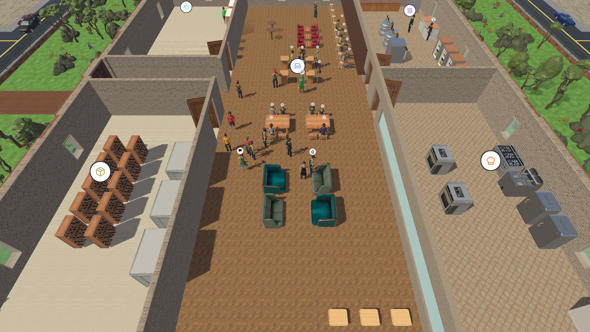 Bar Baron: Restaurant & Nightlife Tycoon screenshot 1