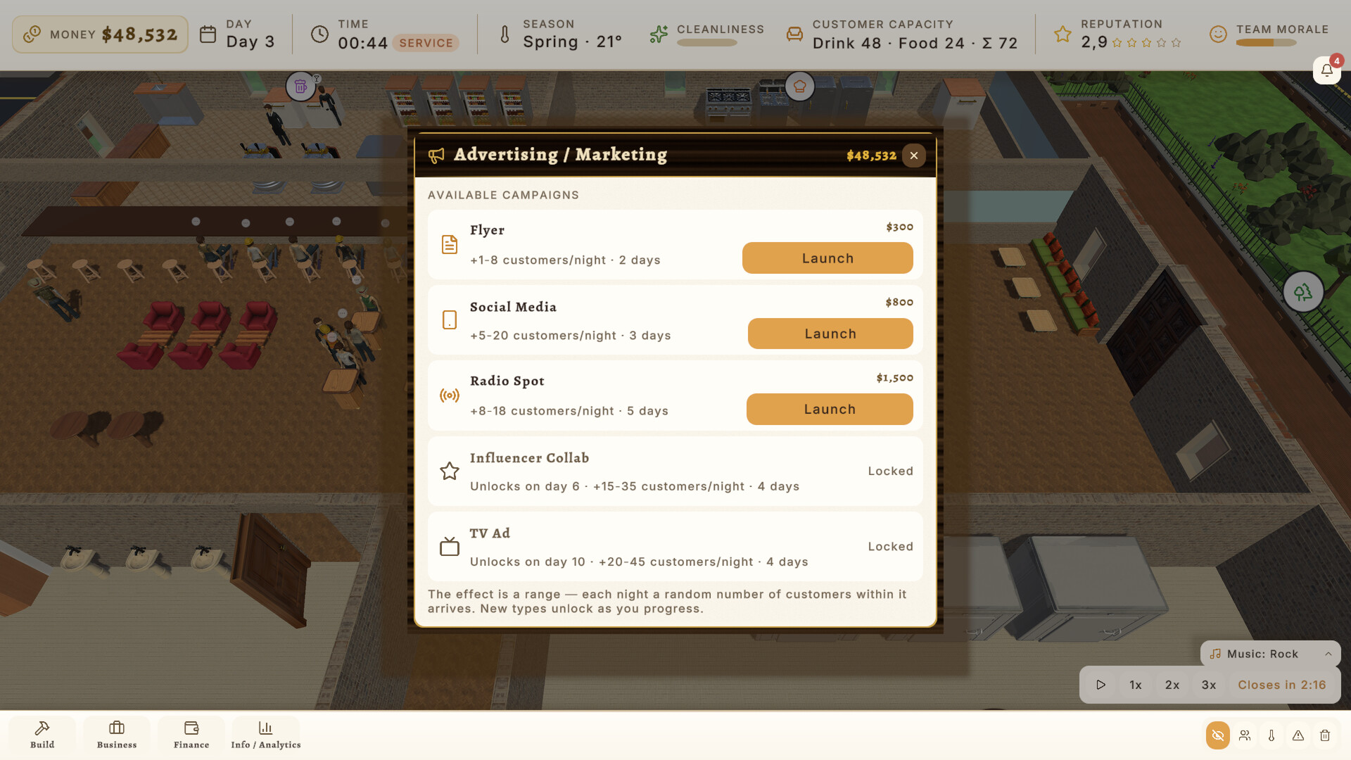 Bar Baron: Restaurant & Nightlife Tycoon screenshot 8