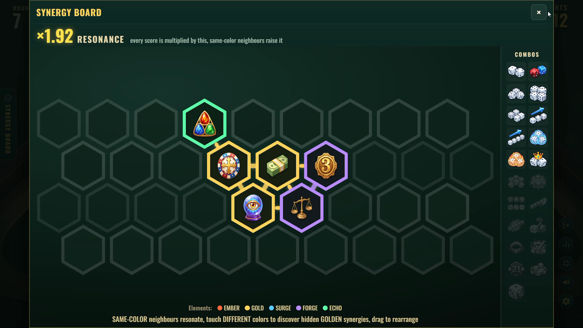 Dice & Dare : A Push-Your-Luck Casino-Style Dice Roguelike screenshot