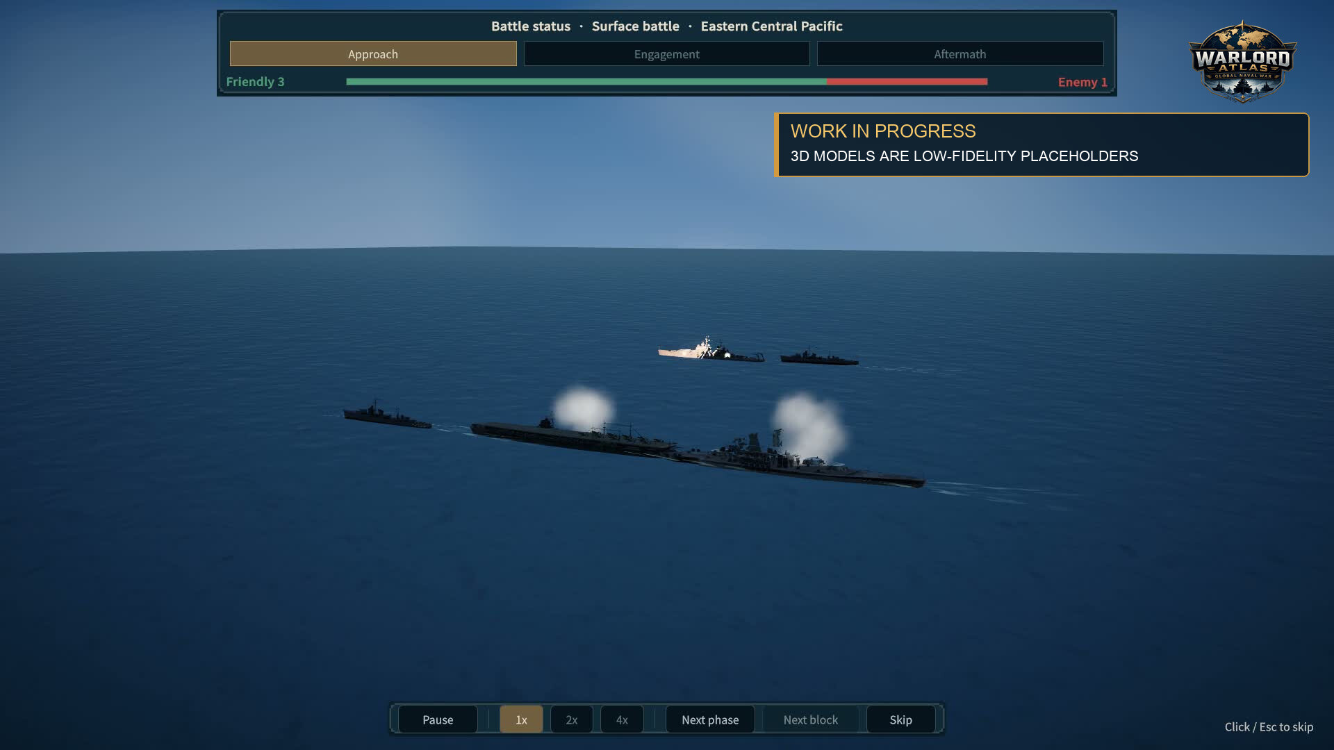 Warlord Atlas: Global Naval War screenshot 5