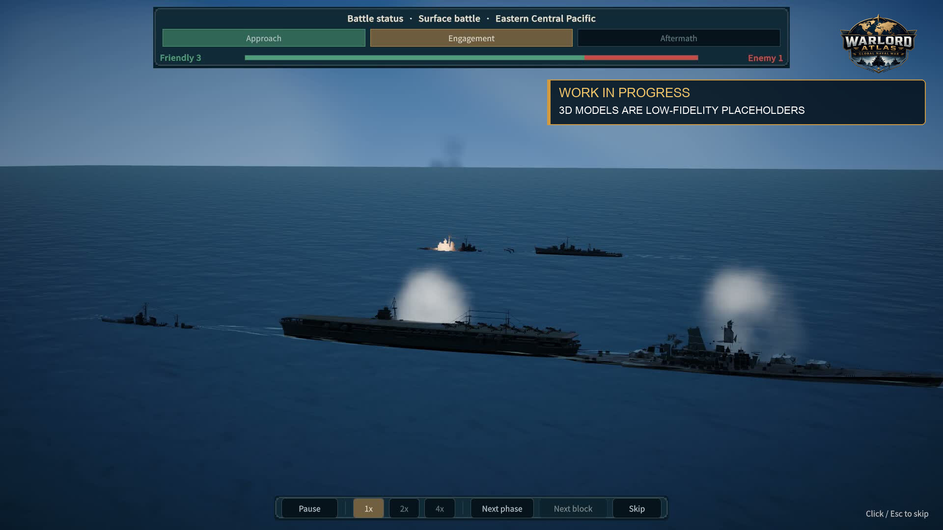 Warlord Atlas: Global Naval War screenshot 2
