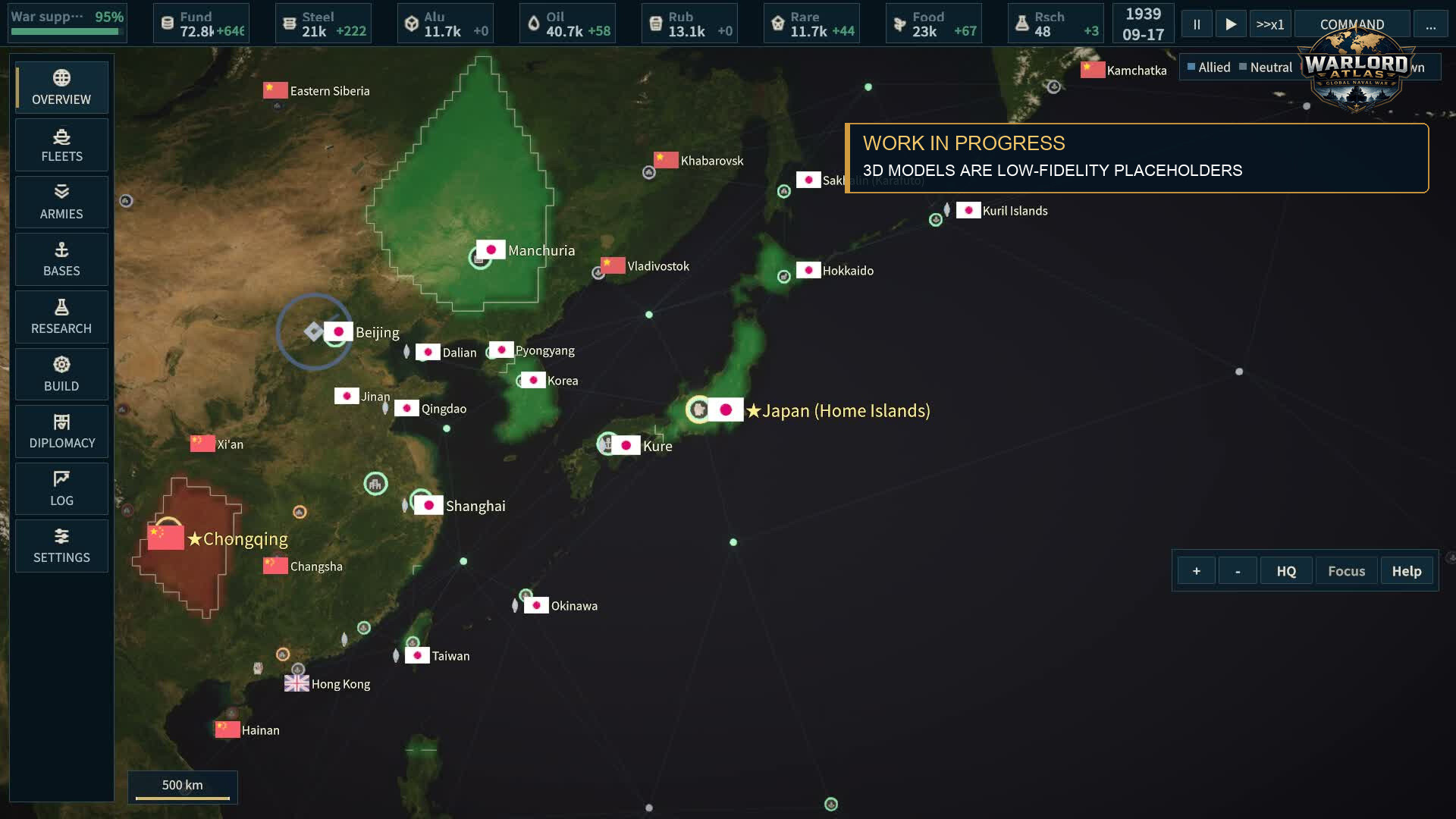 Warlord Atlas: Global Naval War screenshot 7