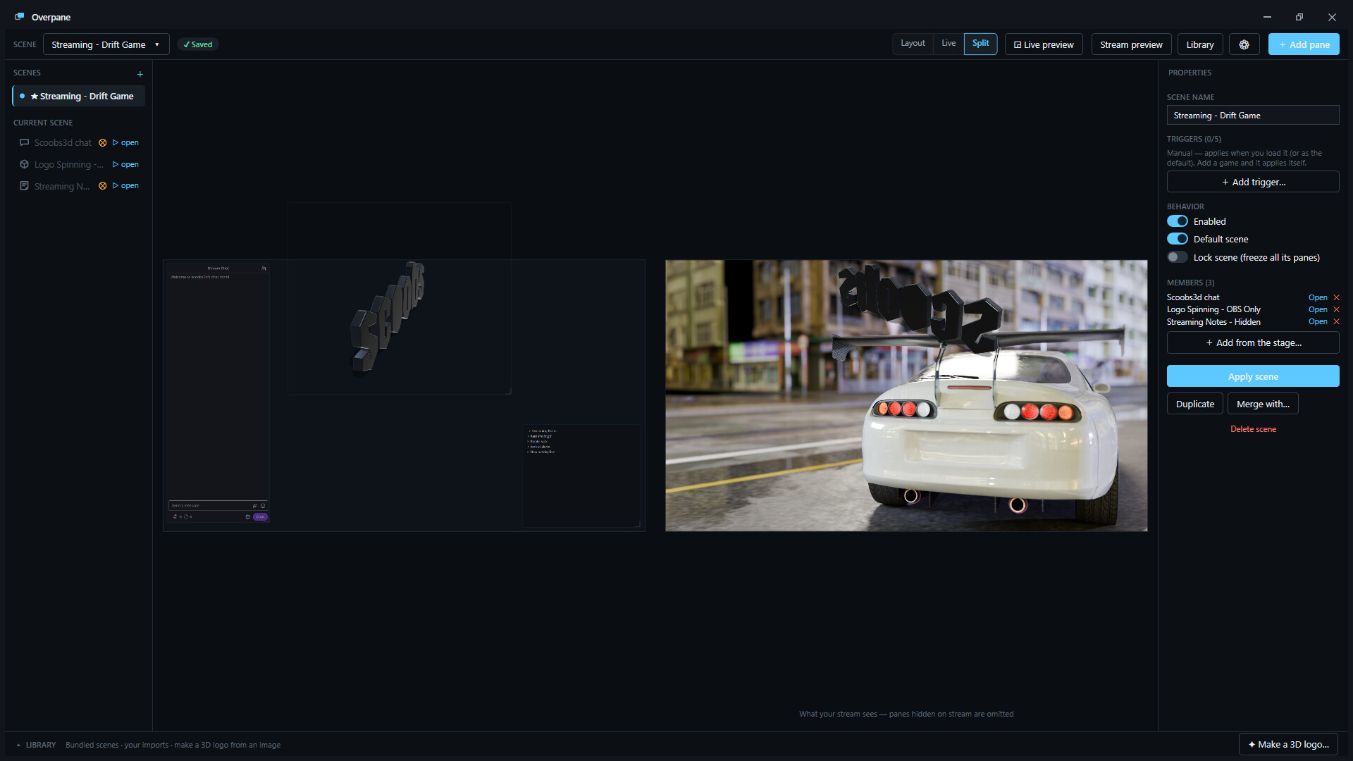 Overpane screenshot 2