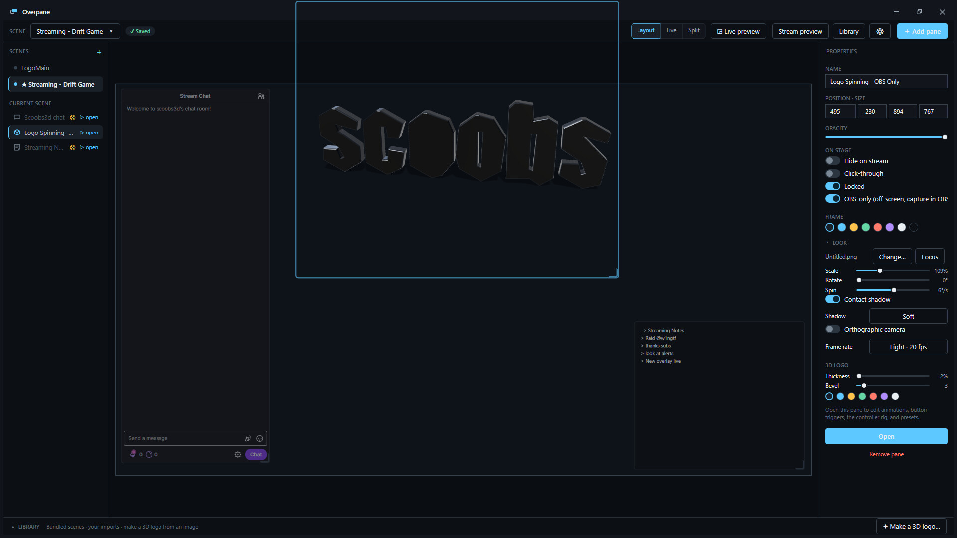 Overpane screenshot 3