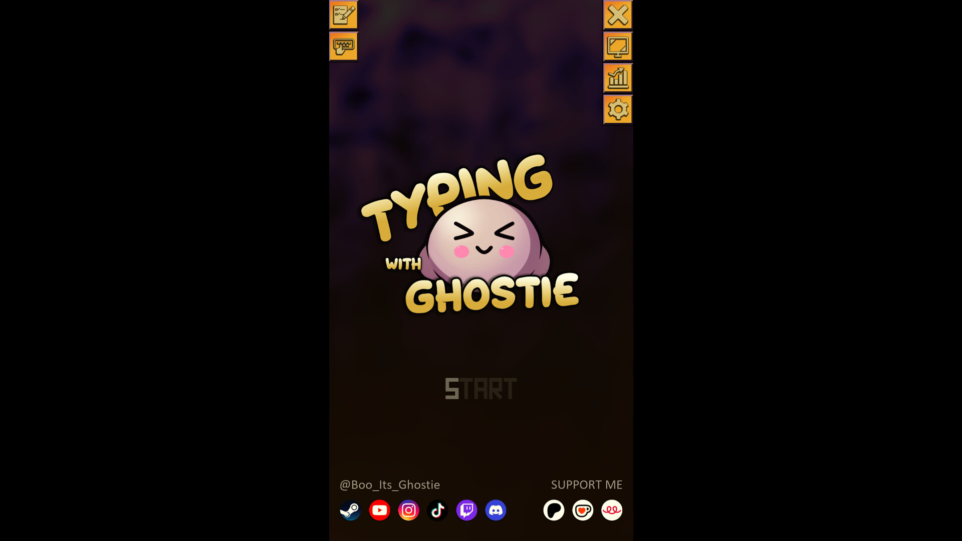 Typing With Ghostie - A Happy Little Ghost Featured Screenshot #1