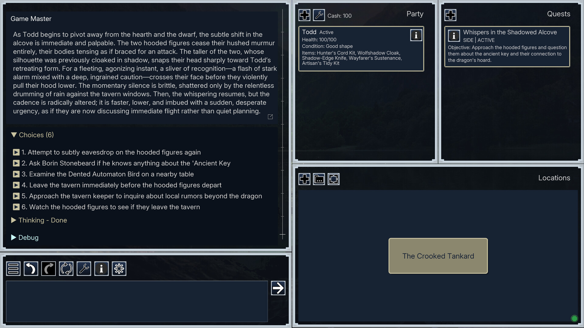 Exo's CYOA screenshot 1