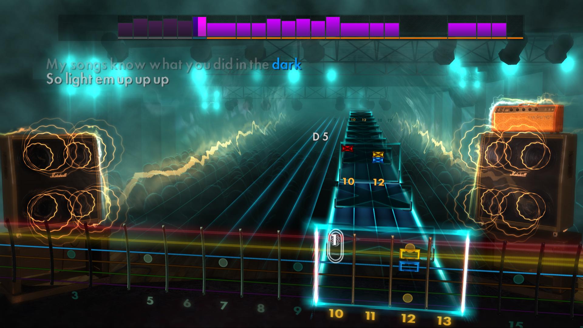 Rocksmith® 2014 – Fall Out Boy  - “My Song Know What You Did In The Dark (Light Em Up)” Featured Screenshot #1