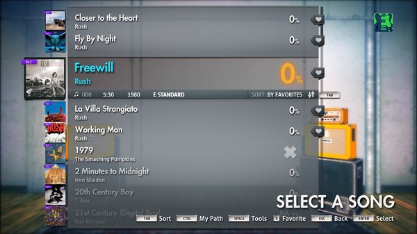 Rocksmith® 2014 – Rush - “Freewill”
