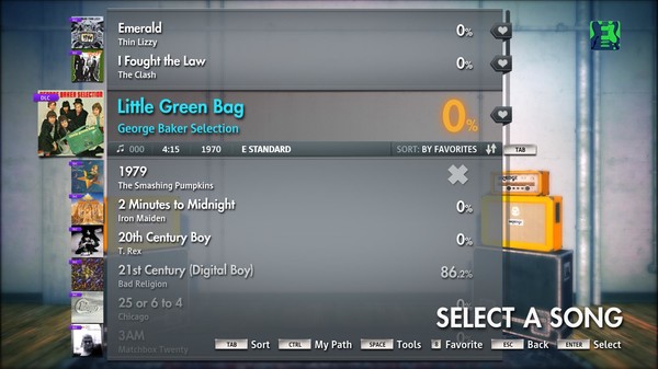 Rocksmith® 2014 – George Baker Selection - “Little Green Bag”