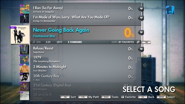 Rocksmith® 2014 – Fleetwood Mac - “Never Going Back Again”