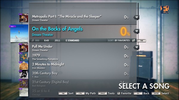 Rocksmith® 2014 – Dream Theater - “On the Backs of Angels”