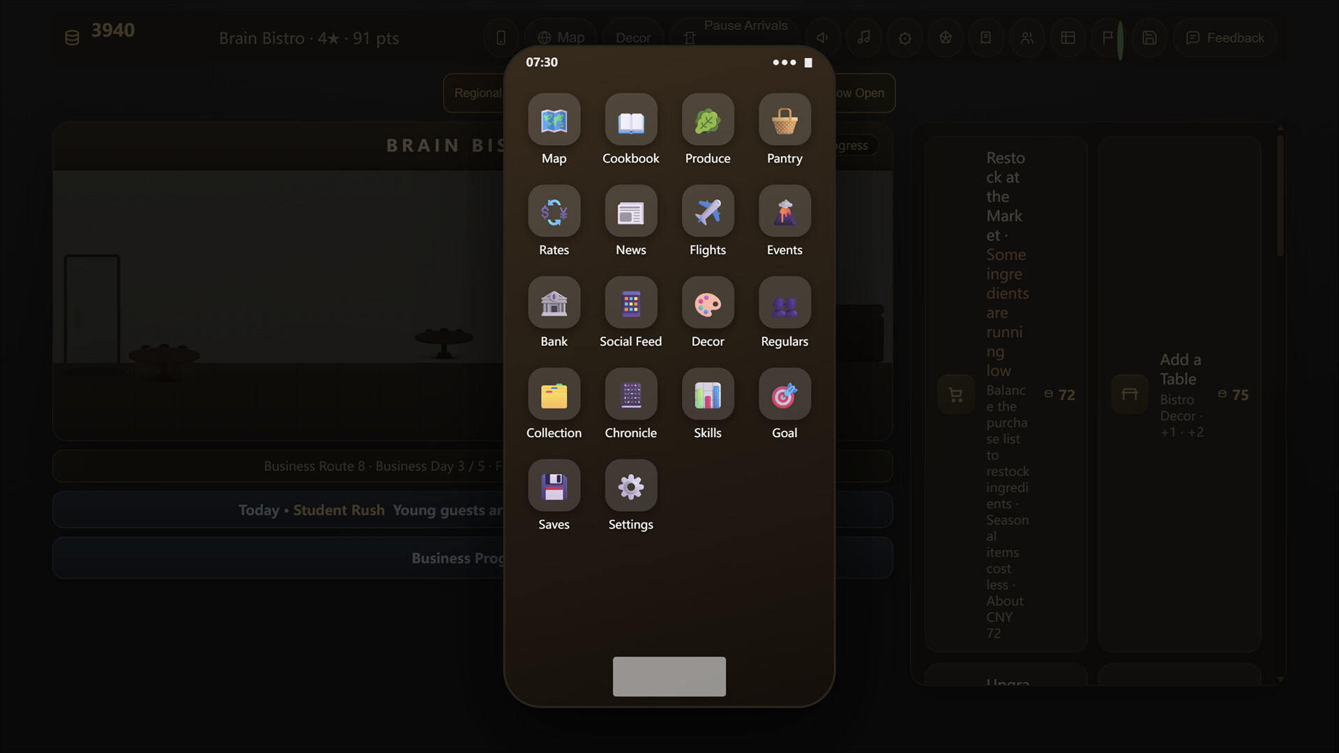 Brain Bistro screenshot #3
