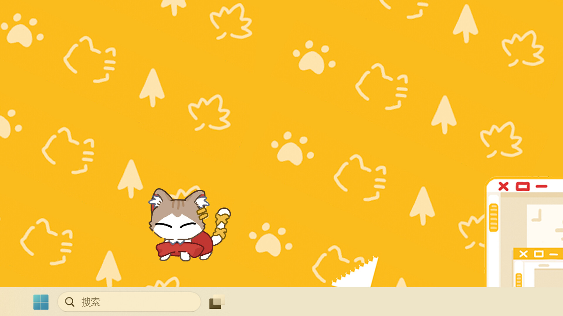 盯着你！桌面喵小西 screenshot #2