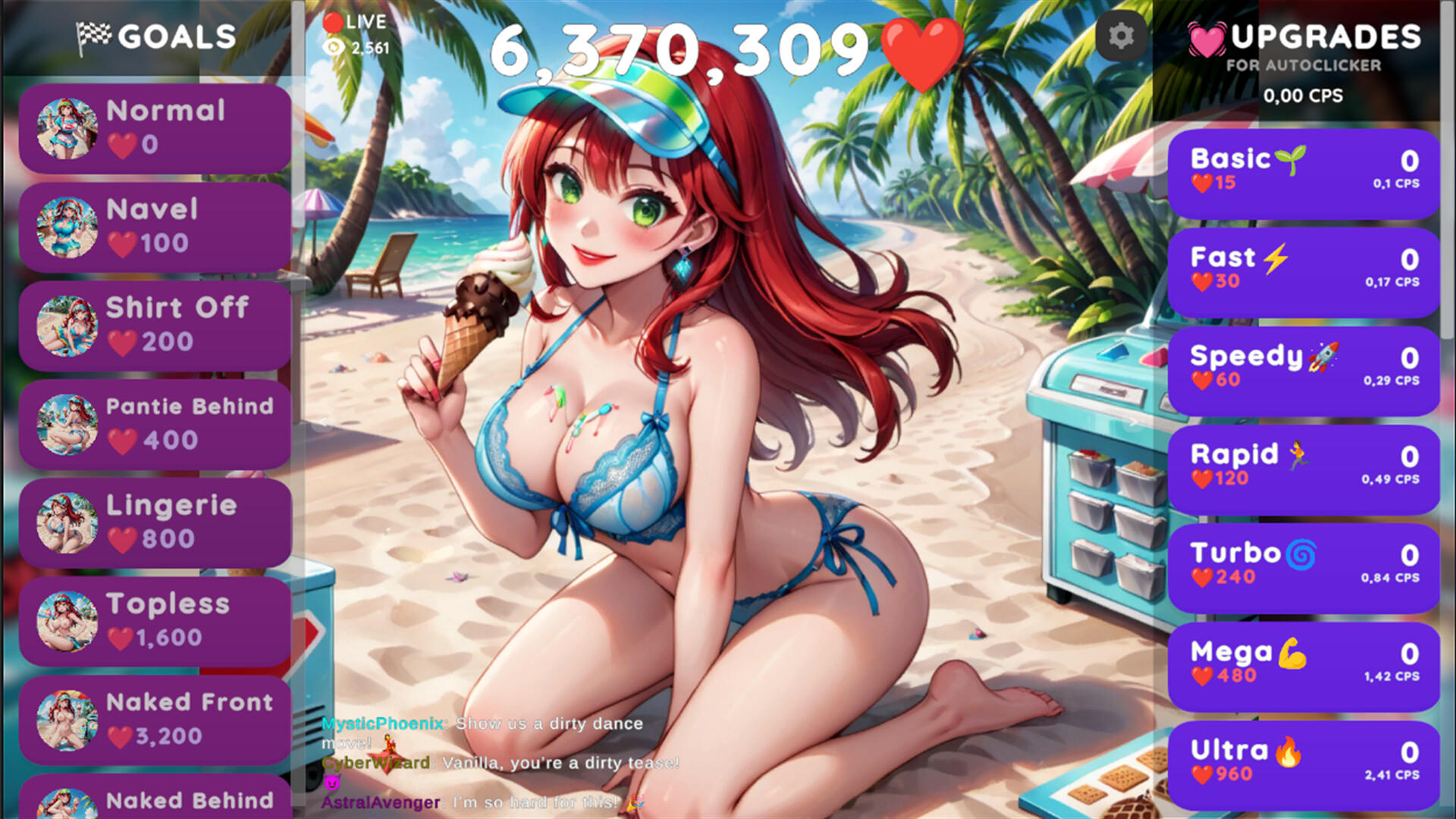 Hentai Clicker: Vanilla screenshot 1