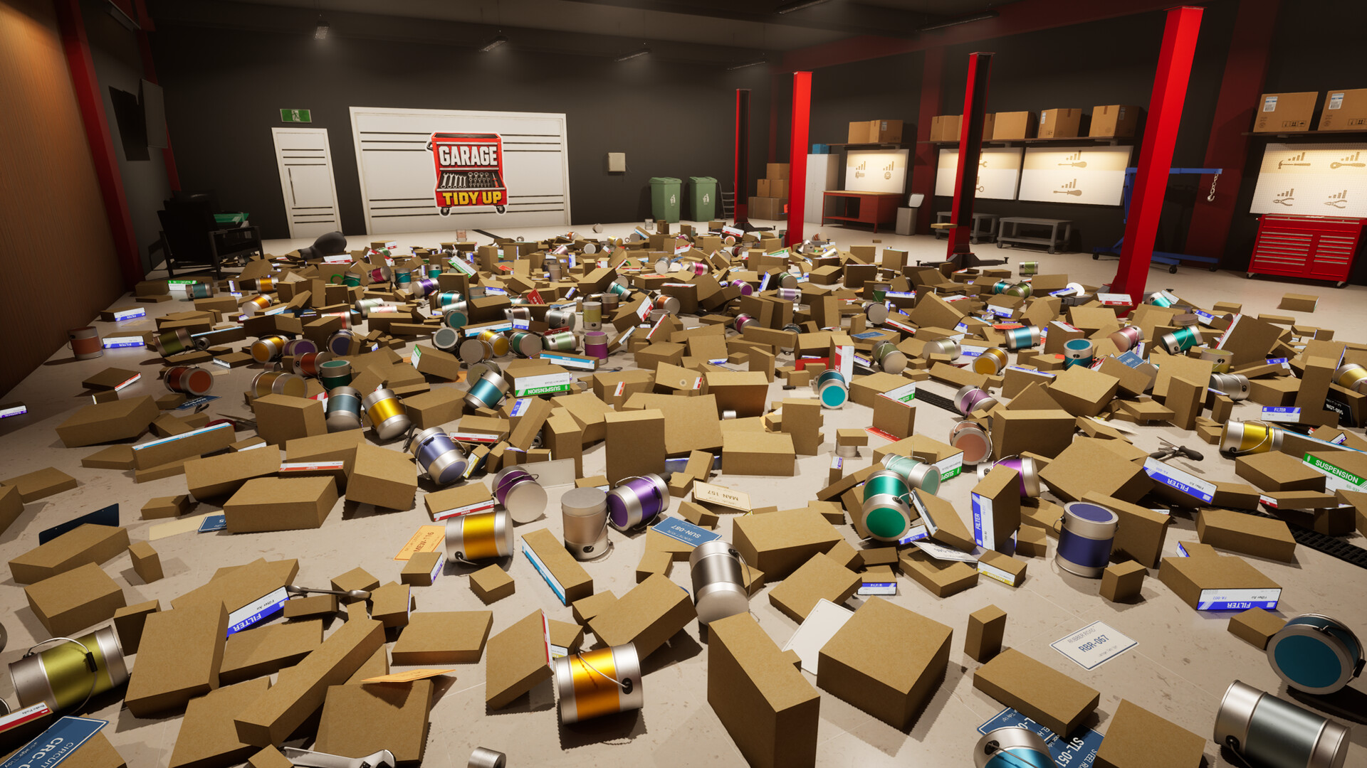 Garage: Tidy Up!のスクリーンショット 1