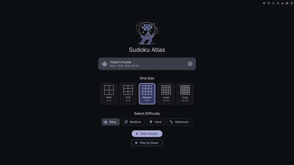 Sudoku Atlas スクリーンショット 1