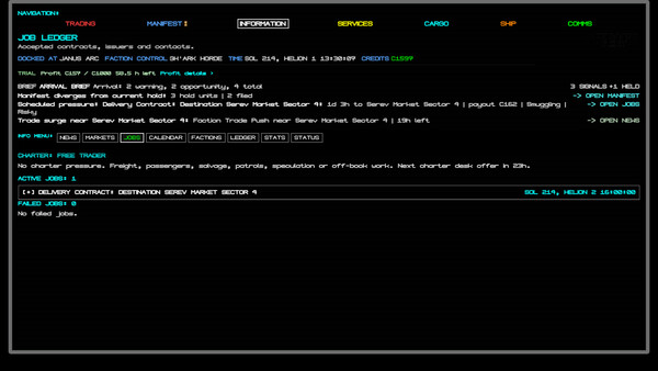 VOID PROFIT: Aetrocor Trial Vessel screenshot 6